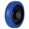 Roues en caoutchouc élastique